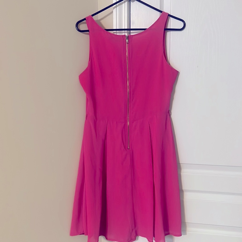 Pink a line flowy dress - Picture 2 of 2